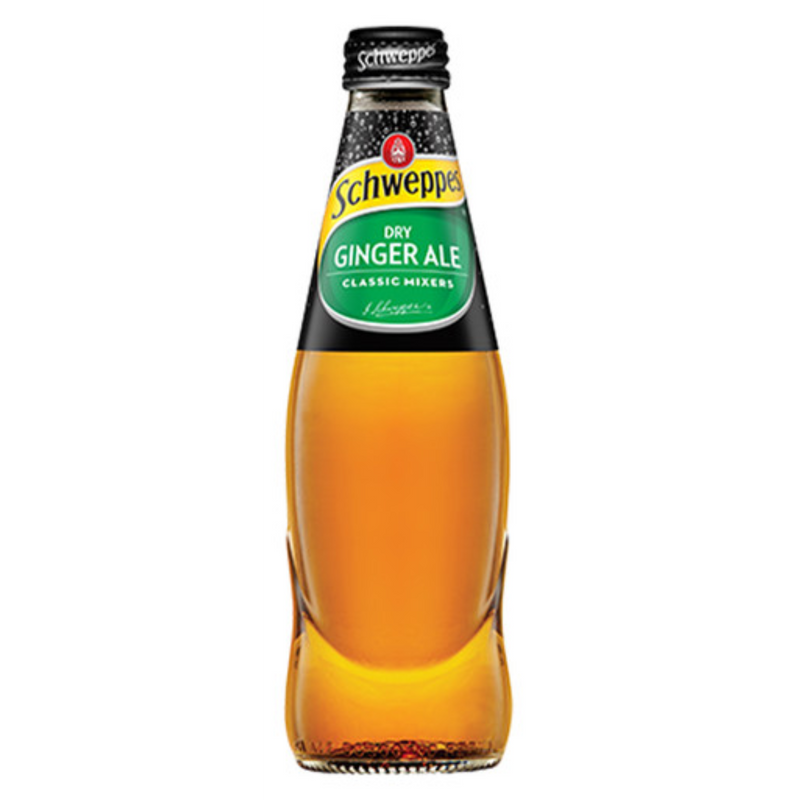 SCHWEPPES DRY GINGER BOTTLE 300ML