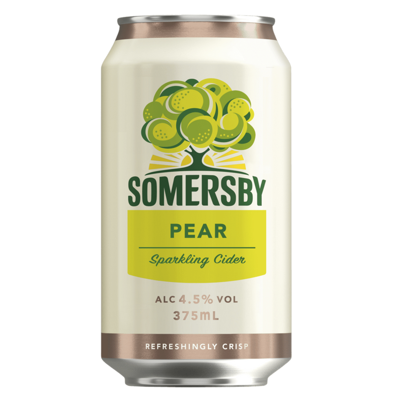 SOMERSBY PEAR CIDER CAN 375ML