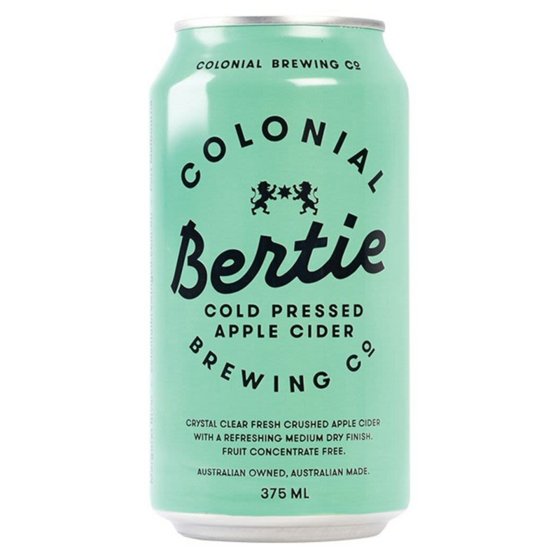 CBCO BERTIE APPLE CIDER CAN 375ML