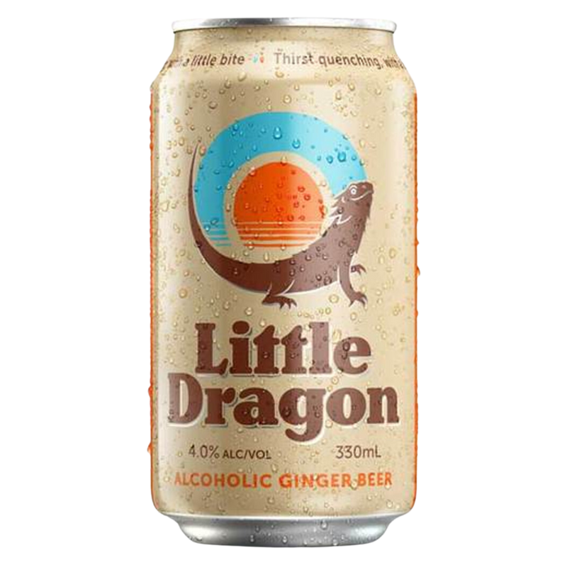 LITTLE DRAGON GINGER BEER CAN 330ML