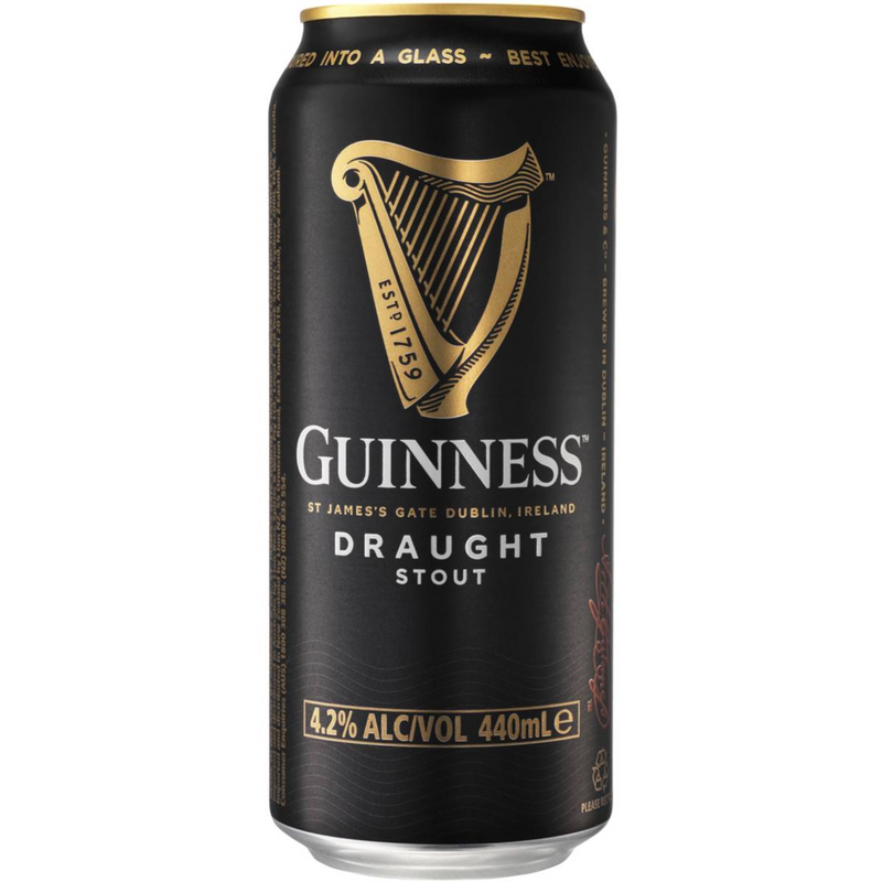 GUINNESS DRAUGHT CAN 440ML