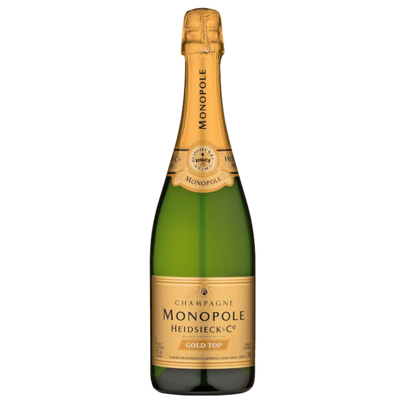 HEIDSIECK MONOPOLE GOLD TOP VINTAGE CHAMPAGNE 750ML