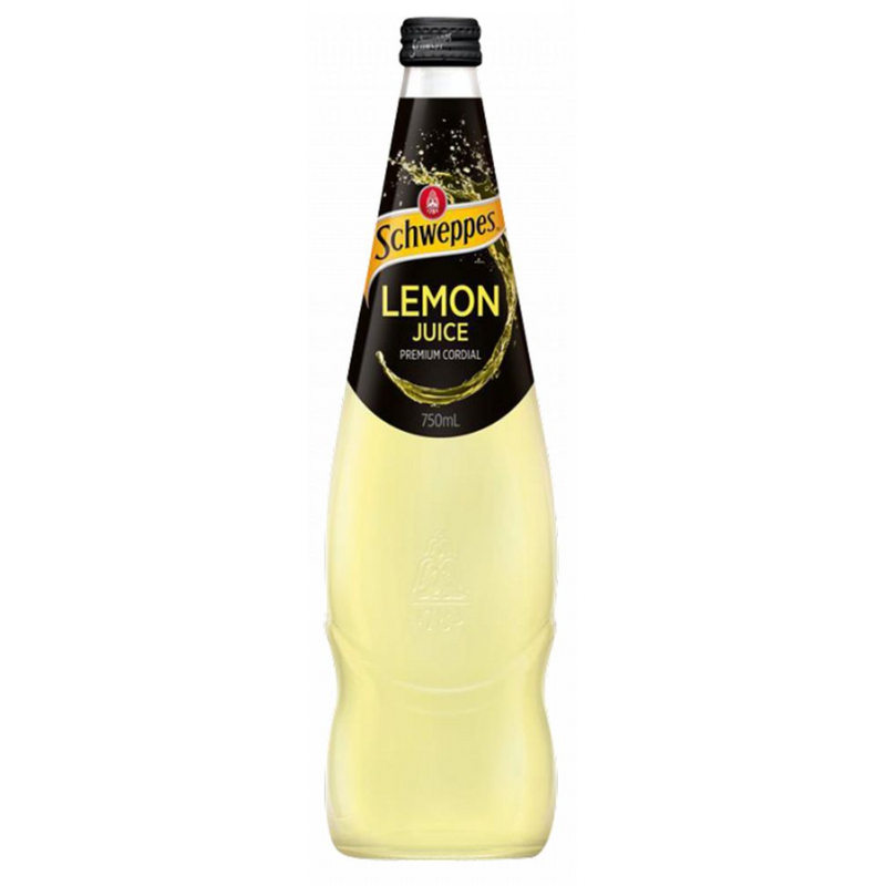 SCHWEPPES LEMON CORDIAL 750ML