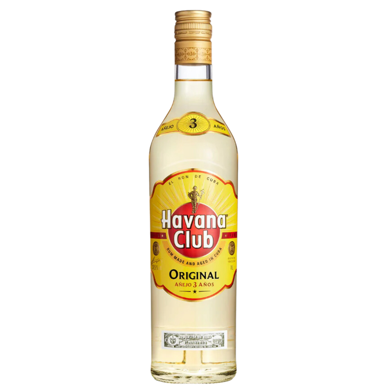 HAVANA CLUB ANEJO 3 ANOS BLANCO WHITE RUM 700ML