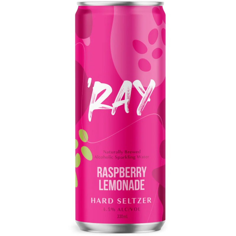 HOP NATION RAY RASPBERRY LEMONADE SELTZER CAN 330ML