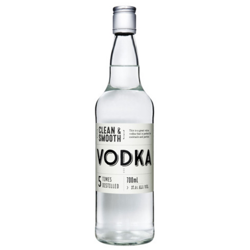 CLEAN & SMOOTH VODKA 700ML