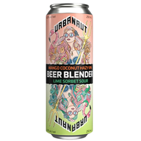 Urbanaut Beer Blender Mango Coconut Hazy IPA & Lime Sorbet Sour Cans 500ml