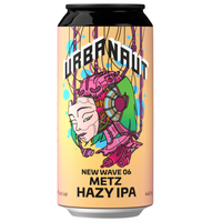 Urbanaut New Wave 06 Metz Hazy IPA Can 440ml