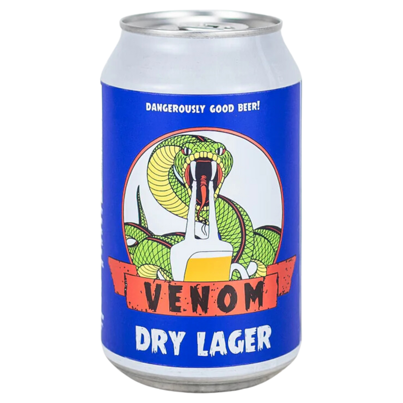 VENOM DRY LAGER CANS 330ML