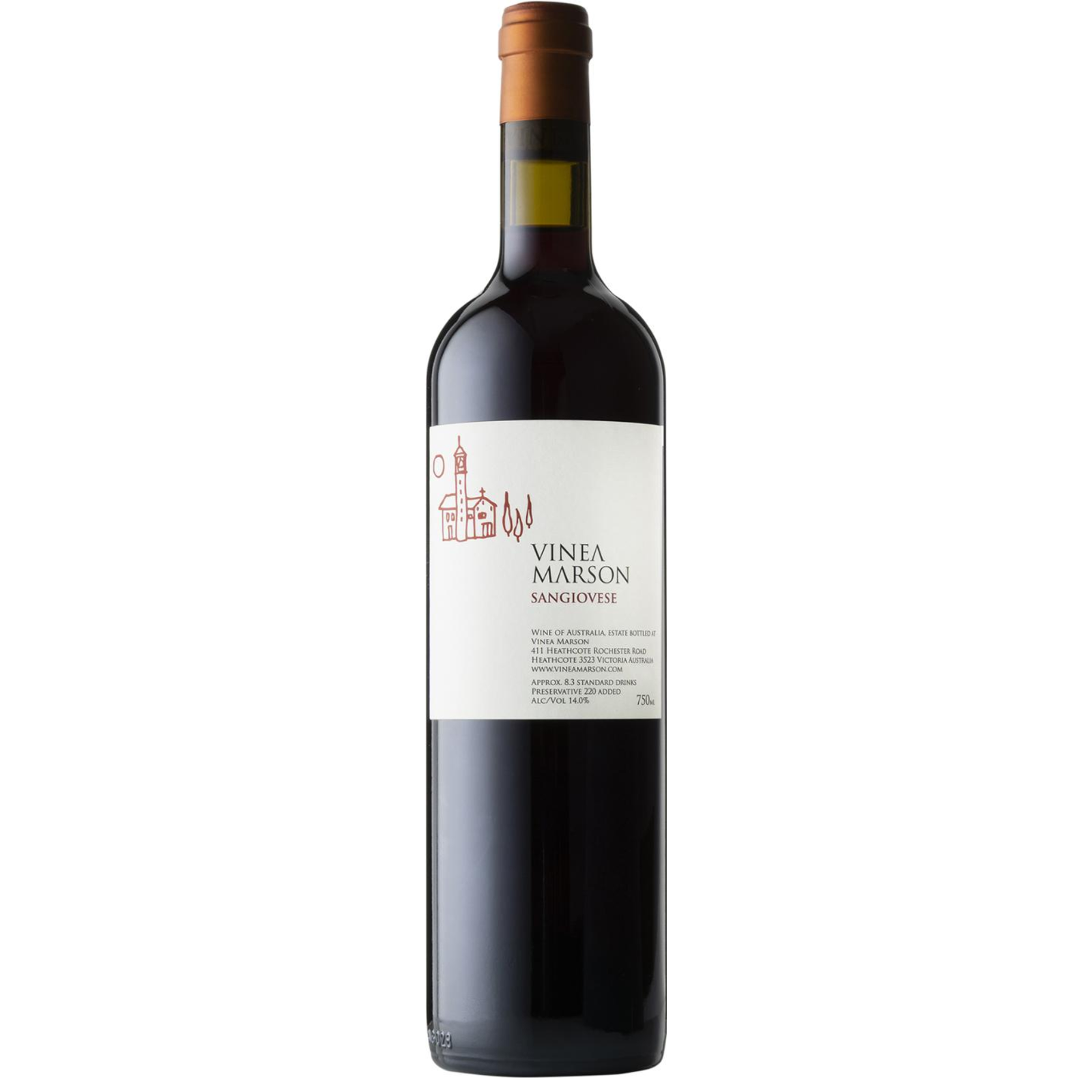 VINEA MARSON SANGIOVESE 750ML