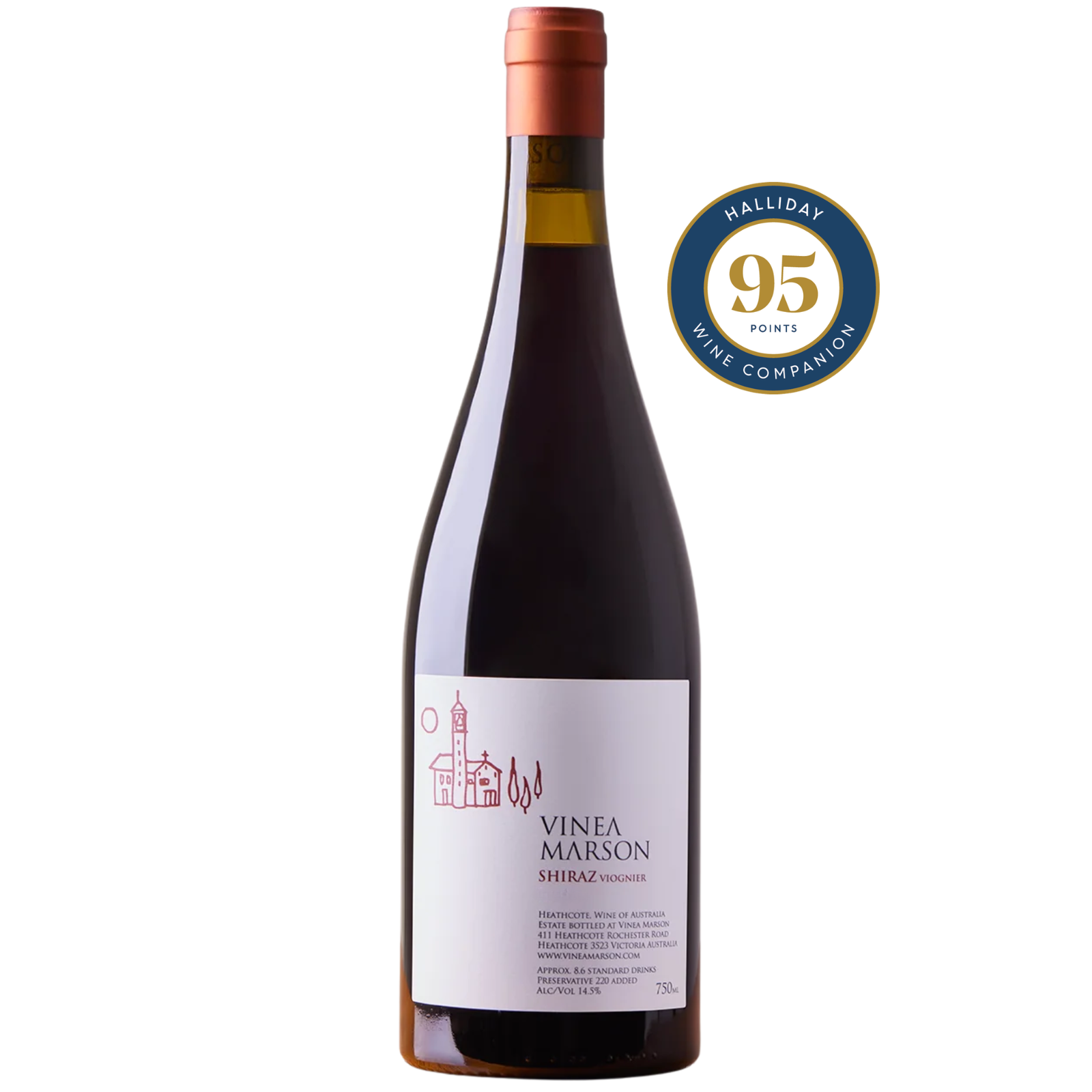 Vinea Marson Shiraz Viognier 2021 750ml