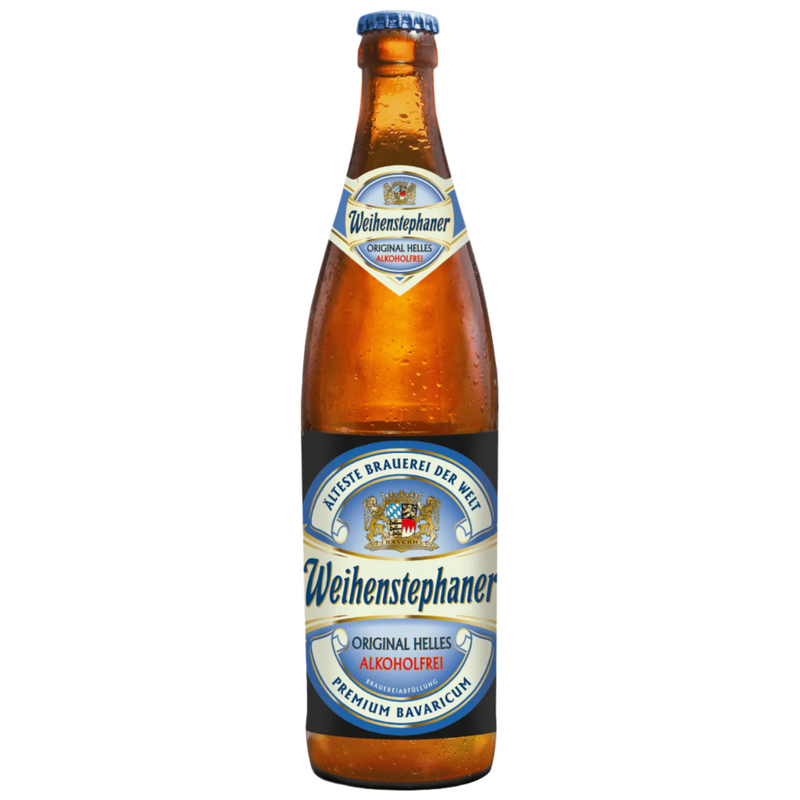WEIHENSTEPHANER NON-ALCOHOLIC ORIGINAL HELLES BOTTLE 500ML