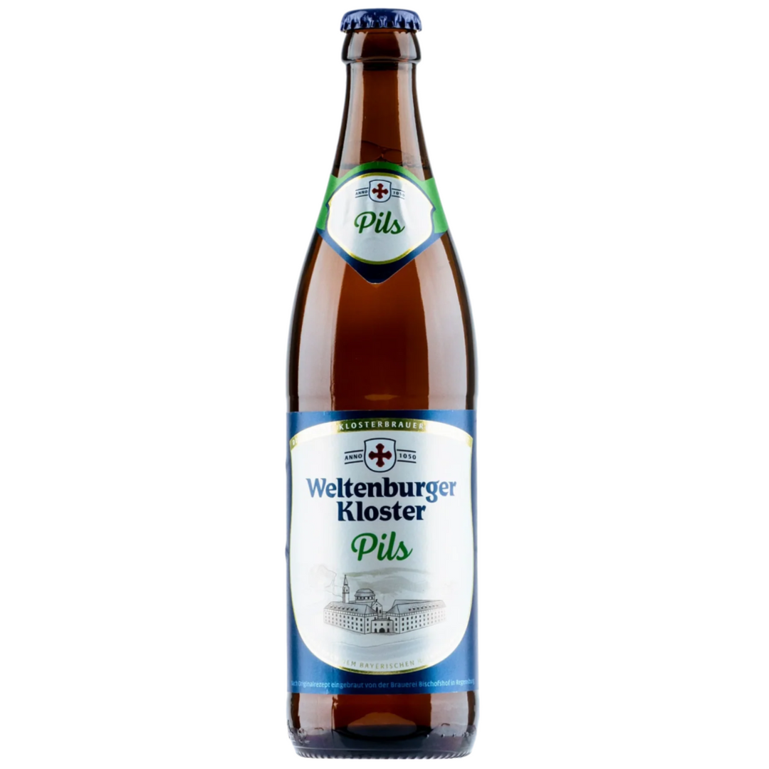 WELTENBURGER KLOSTER PILS BOTTLE 500ML