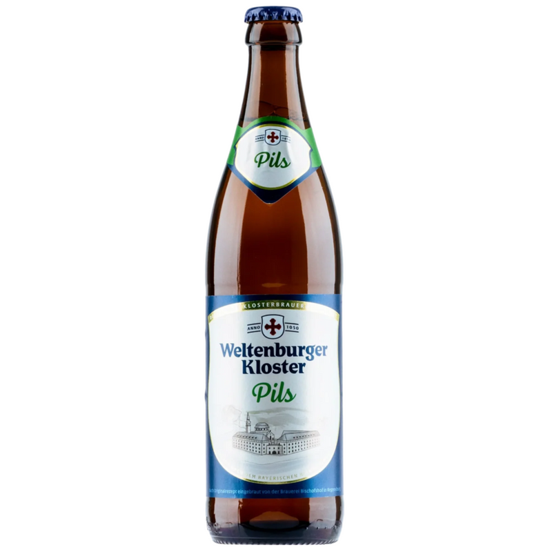 WELTENBURGER KLOSTER PILS BOTTLE 500ML