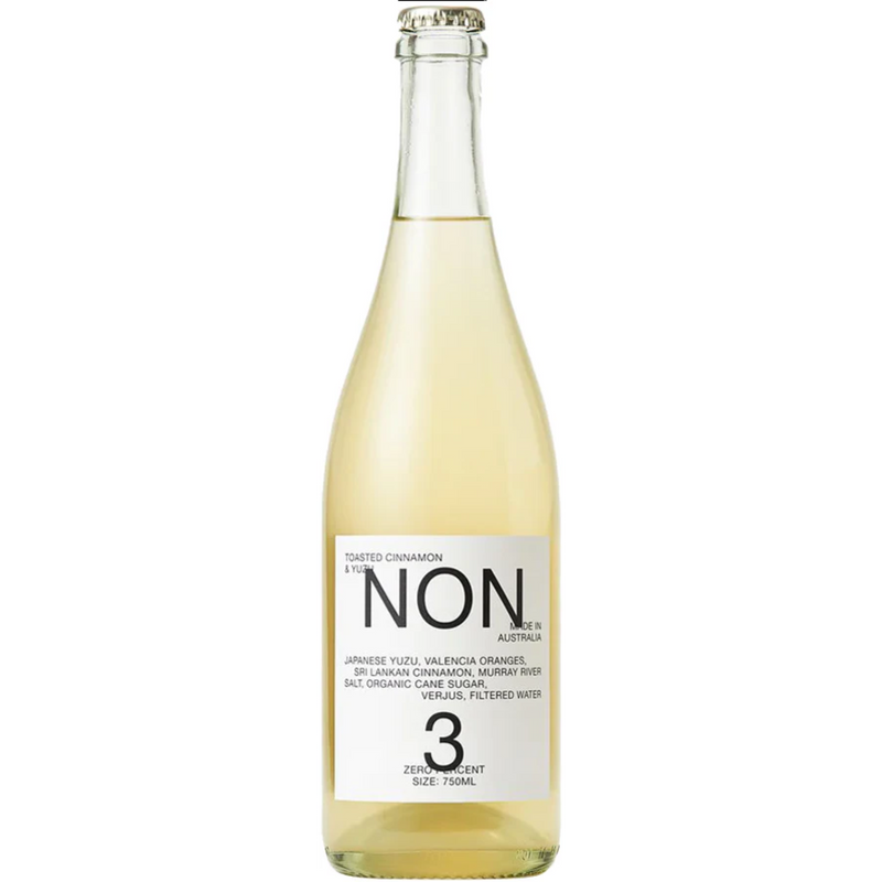 NON 3 TOASTED CINNAMON & YUZU 750ML