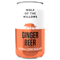 WOLF OF THE WILLOWS GINGER BEER CAN 355ML