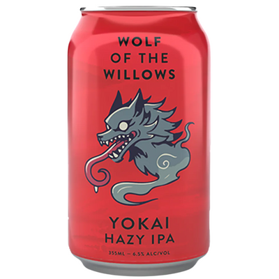 WOLF OF THE WILLOWS YOKAI HAZY IPA CAN 355ML