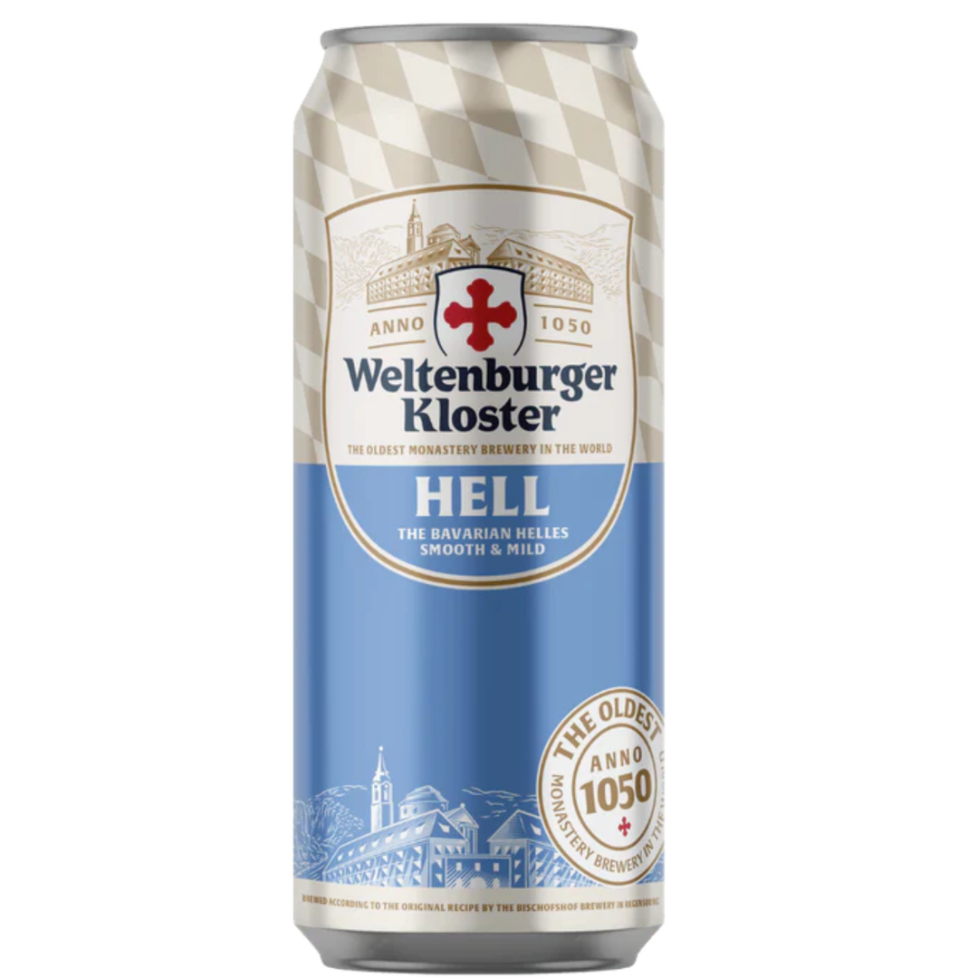 Weltenburger Kloster Hell Lager Can 500ml