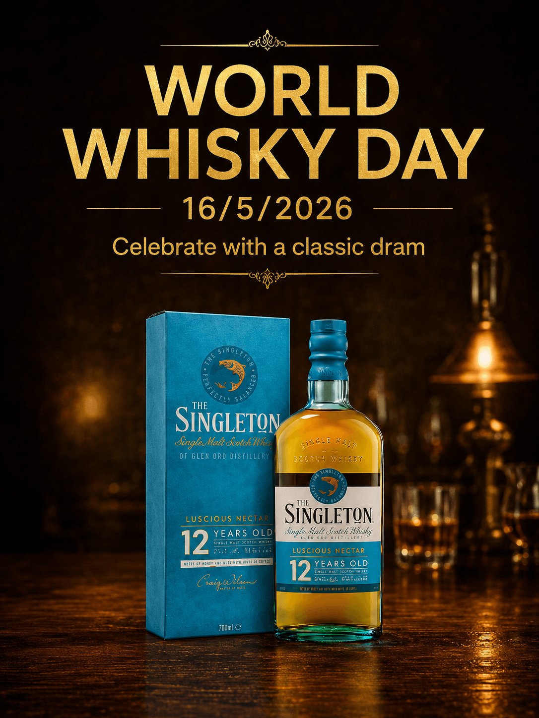 World whisky day at Parkhill Cellars 