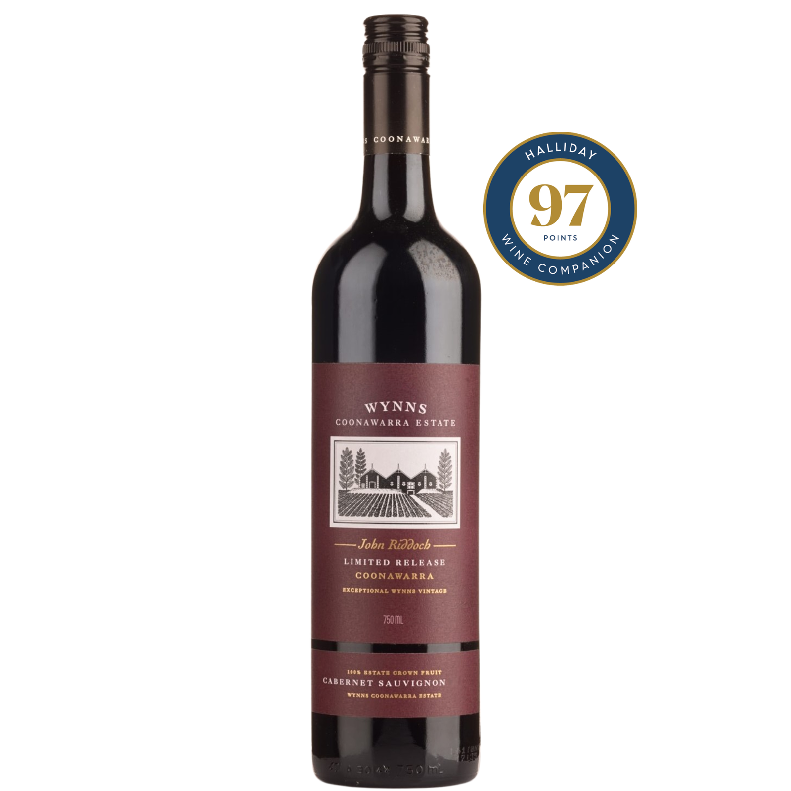 Wynns John Riddoch Cabernet Sauvignon 2012 750ml