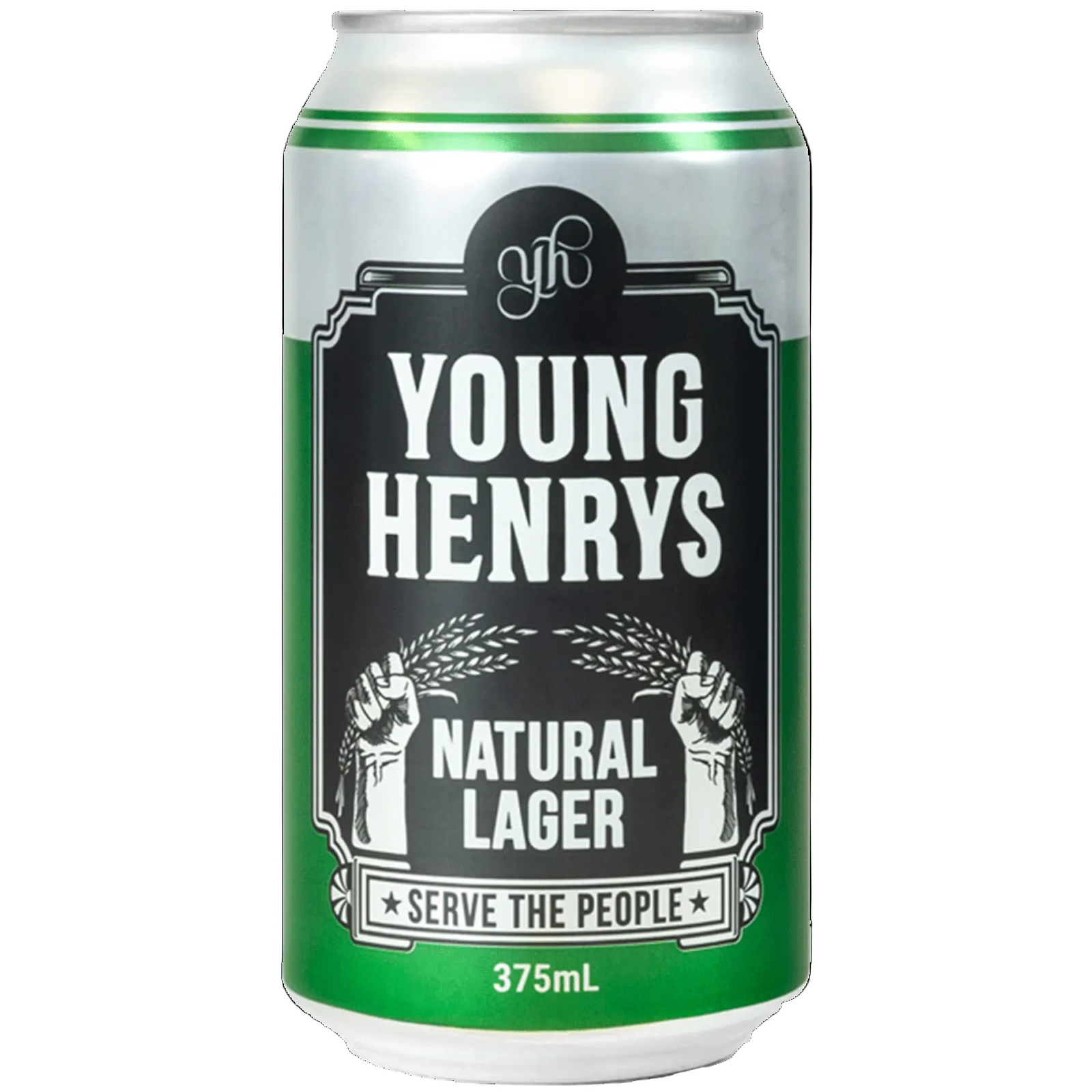 YOUNG HENRYS NATURAL LAGER CAN 375ML