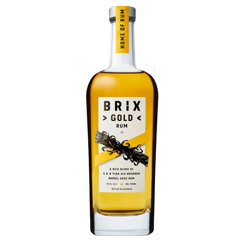 BRIX DISTILLERS GOLD RUM 700ML