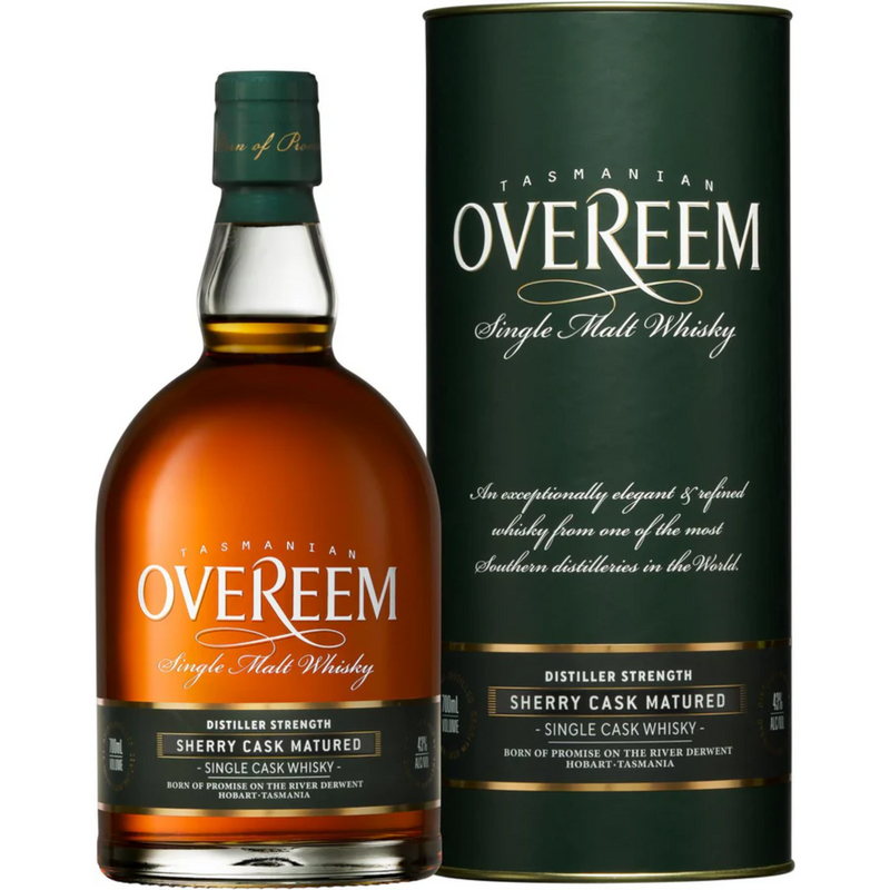 OVEREEM SHERRY CASK SINGLE MALT WHISKY 43% 700ML