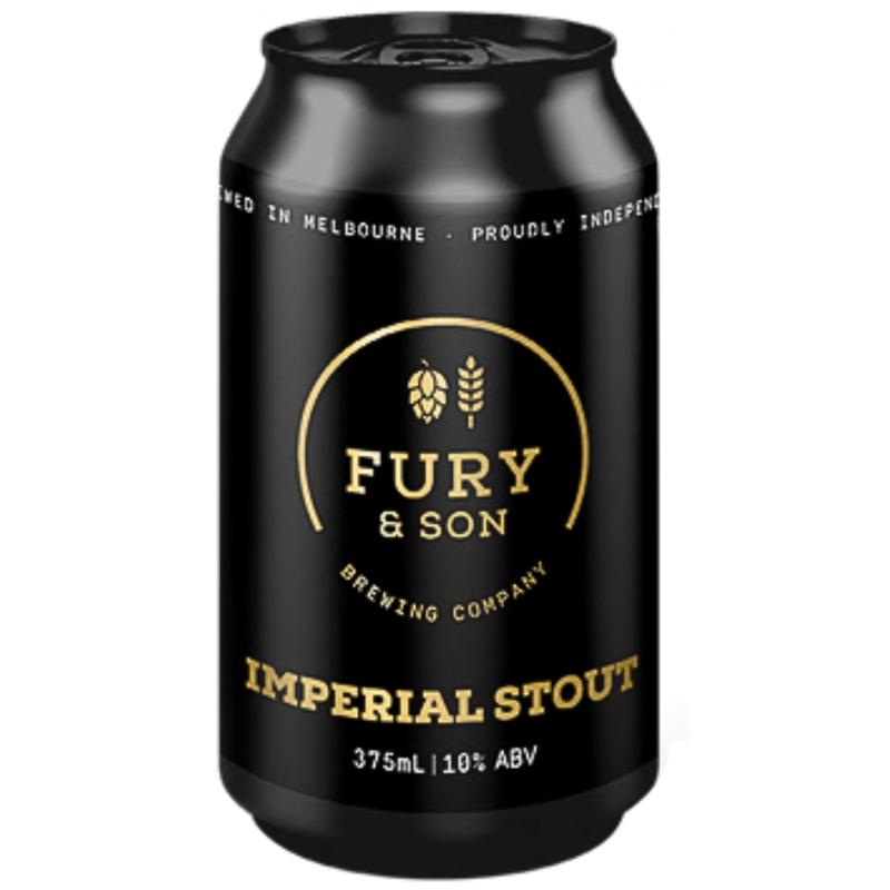 FURY & SON IMPERIAL STOUT CAN 375ML