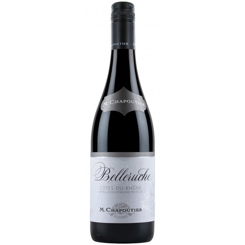 M.CHAPOUTIER BELLERUCHE COTES DU RHONE RED 750ML