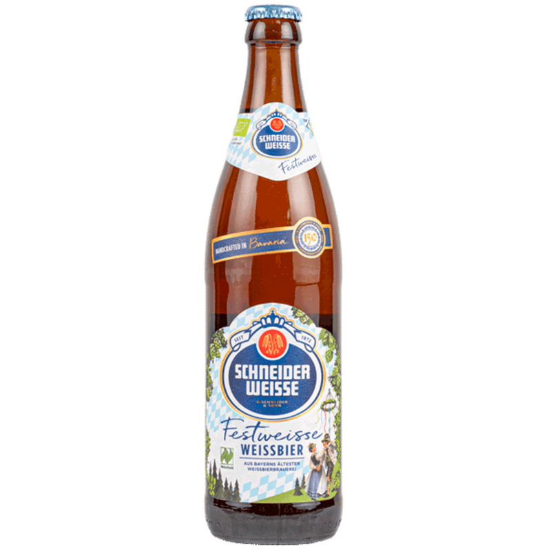 SCHNEIDER WEISSE FESTWEISSE WEISSBIER BOTTLE 500ML