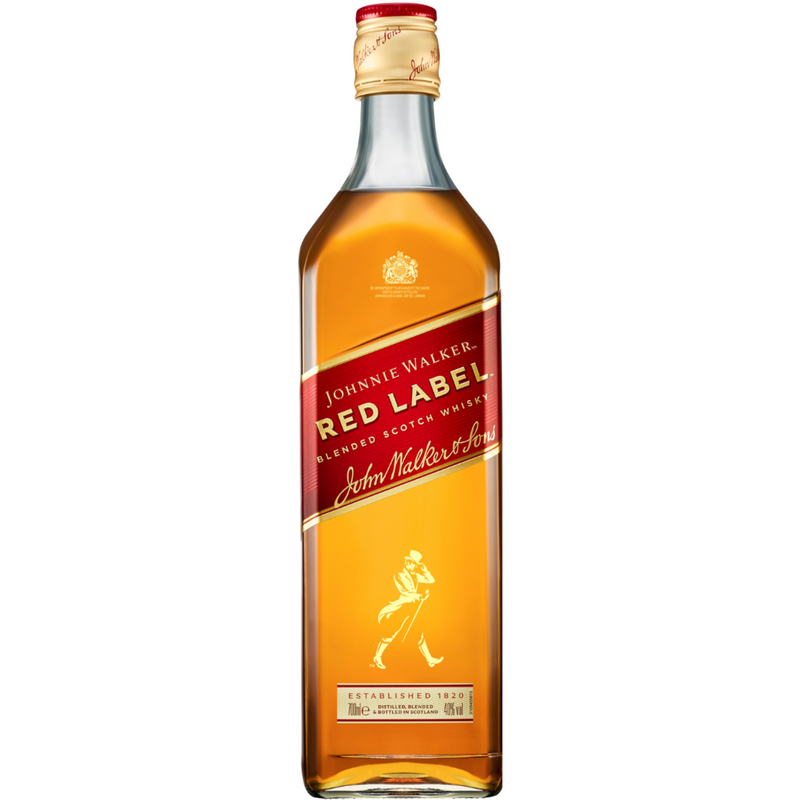 JOHNNIE WALKER RED LABEL BLENDED SCOTCH WHISKY 700ML