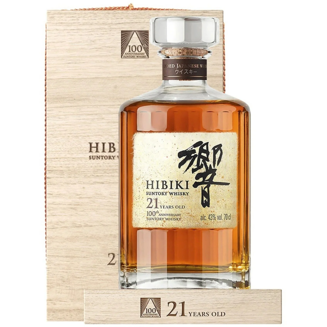 HIBIKI 21 YEAR OLD BLENDED JAPANESE WHISKY 100TH ANNIVERSARY