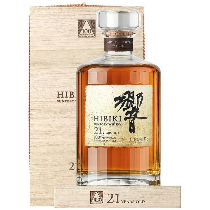 HIBIKI 21 YEAR OLD BLENDED JAPANESE WHISKY 100TH ANNIVERSARY EDITION 700ML