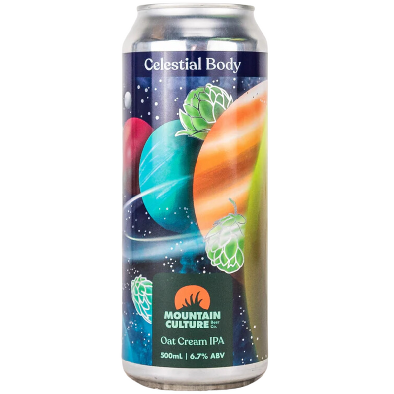 MOUNTAIN CULTURE CELESTRIAL BODY OAT CREAM IPA CAN 500ML