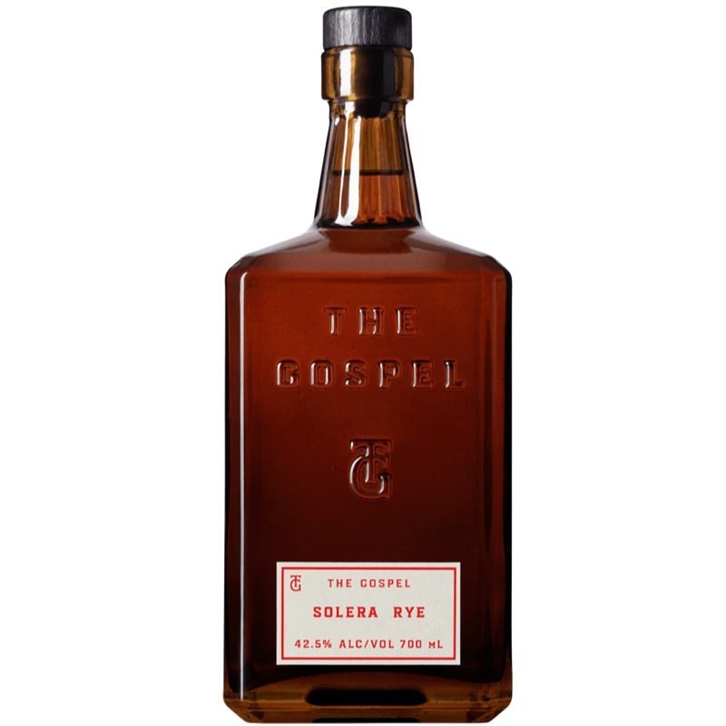 THE GOSPEL SOLERA RYE WHISKEY 700ML