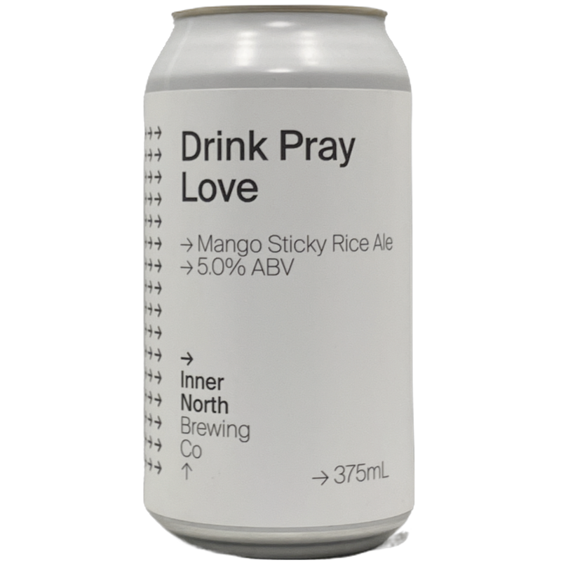 INNER NORTH DRINK PRAY LOVE MANGO STICKY RICE ALE CAN 375ML