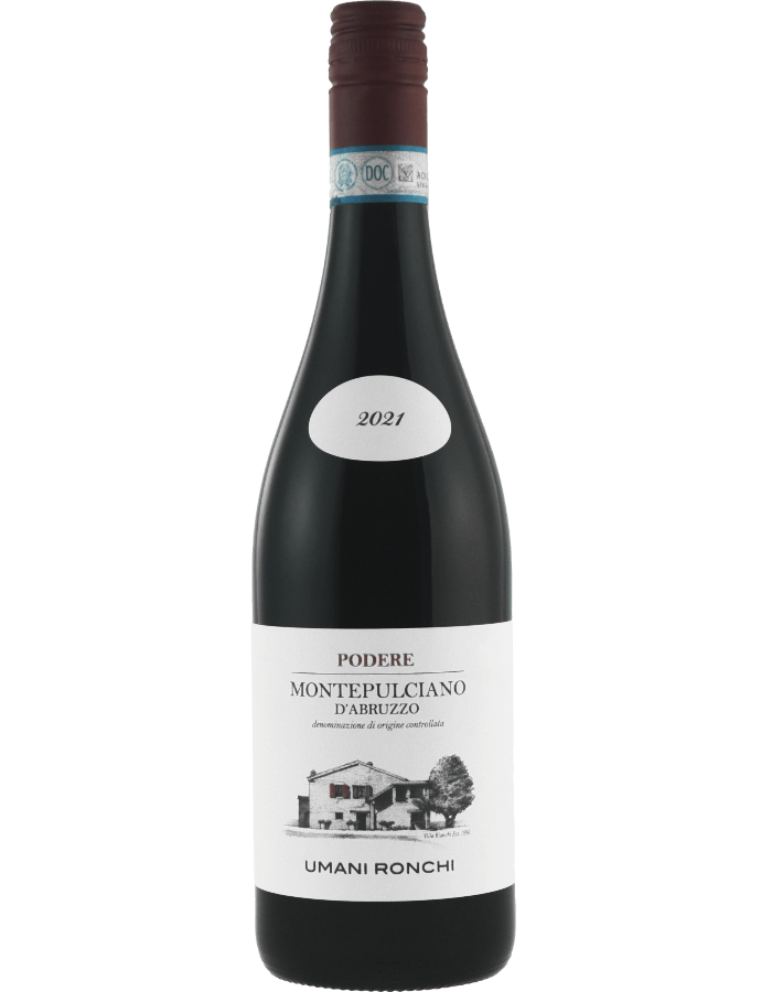 UMANI RONCHI MONTEPULCIANO DÁBRUZZO PODERE 750ML