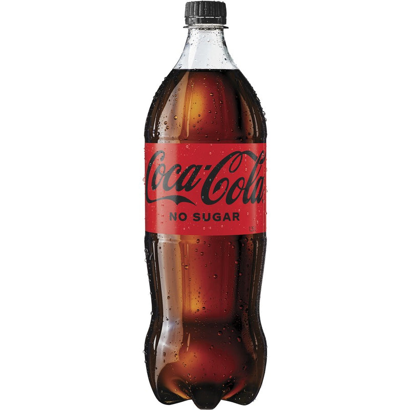 COCA COLA NO SUGAR BOTTLE 1.25L