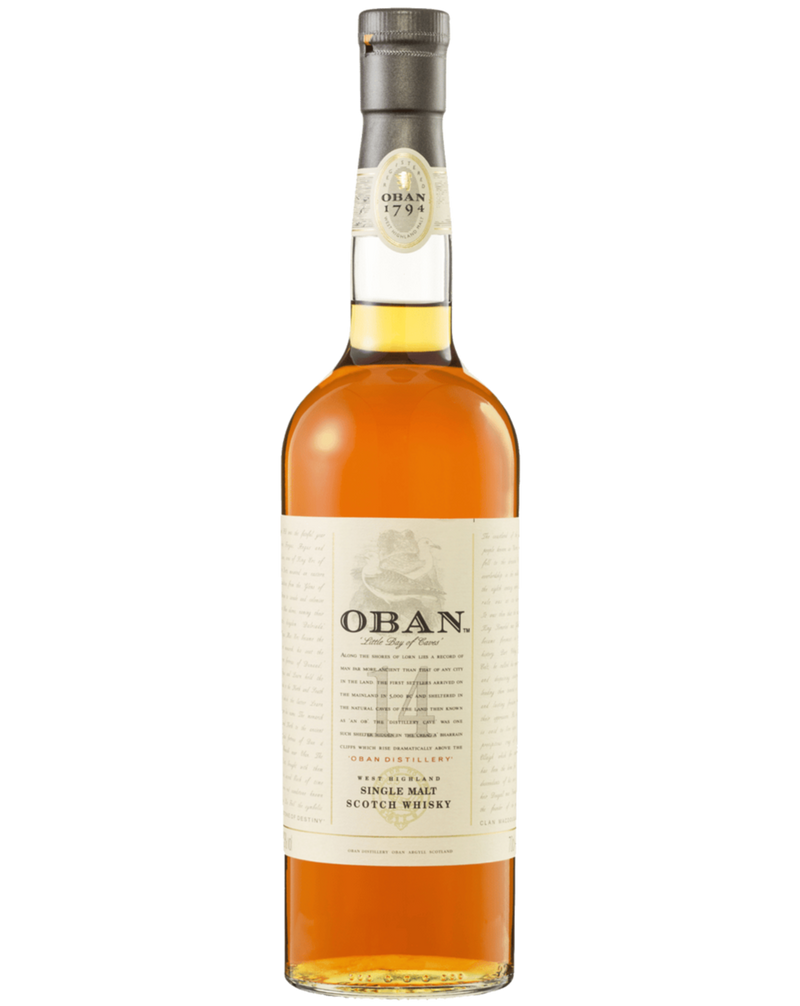 OBAN 14YO SINGLE MALT SCOTCH WHISKY 700ML