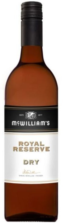 MCWILLIAMS ROYAL RESERVE DRY SHERRY APERA 750ML