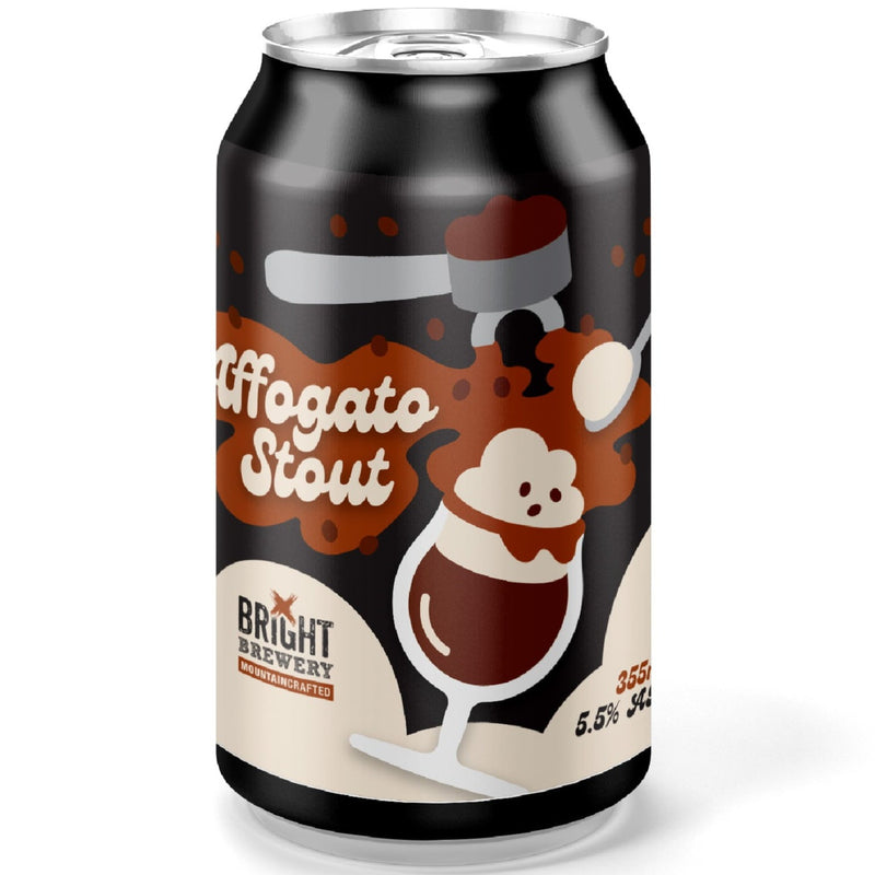 BRIGHT BREWERY AFFOGATO STOUT CAN 355ML