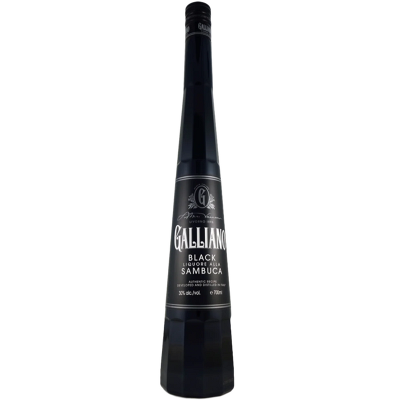 GALLIANO BLACK SAMBUCA LIQUEUR 700ML