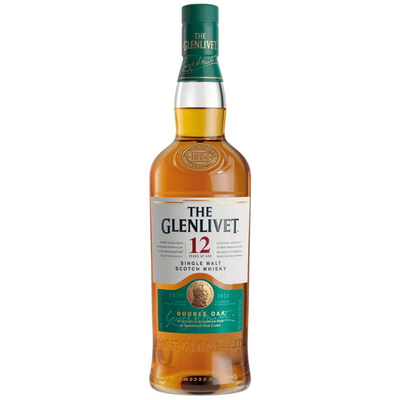 THE GLENLIVET 12YO SINGLE MALT SCOTCH WHISKY 700ML