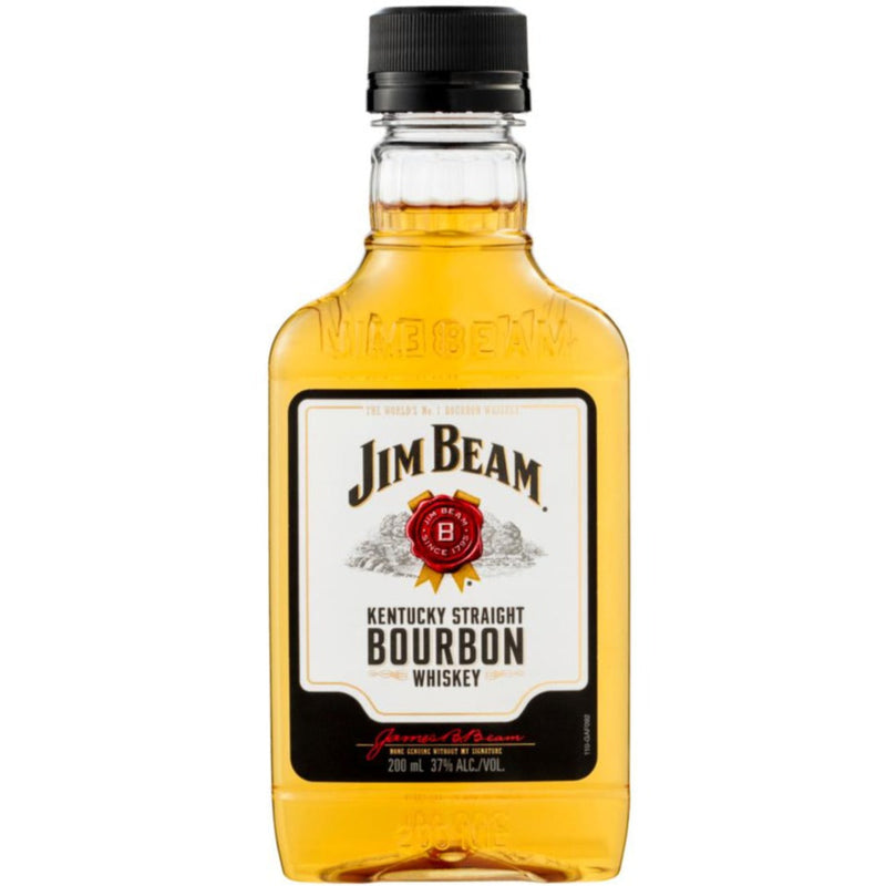 JIM BEAM WHITE LABEL BOURBON 200ML