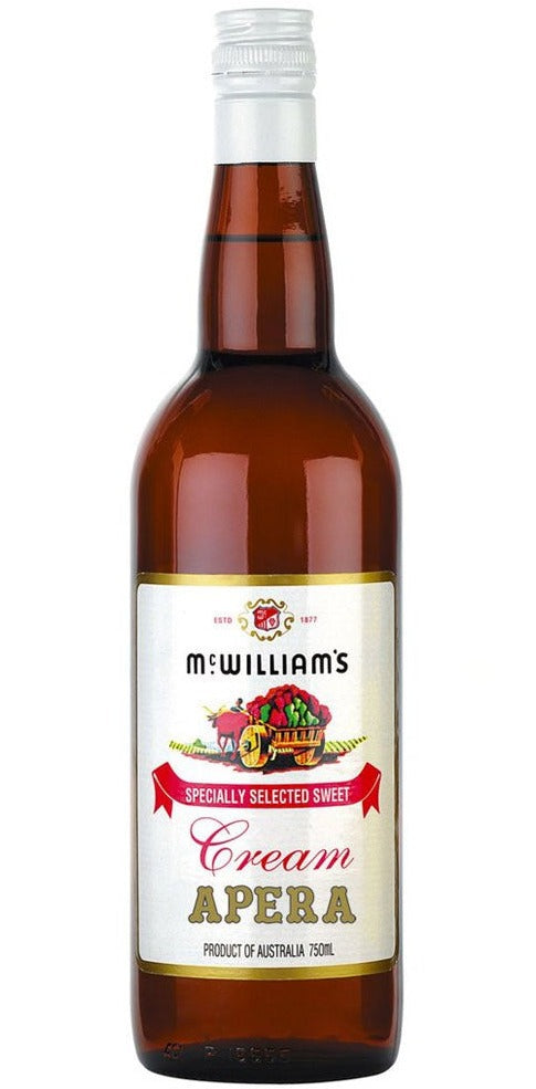 MCWILLIAMS CREAM SHERRY APERA 750ML