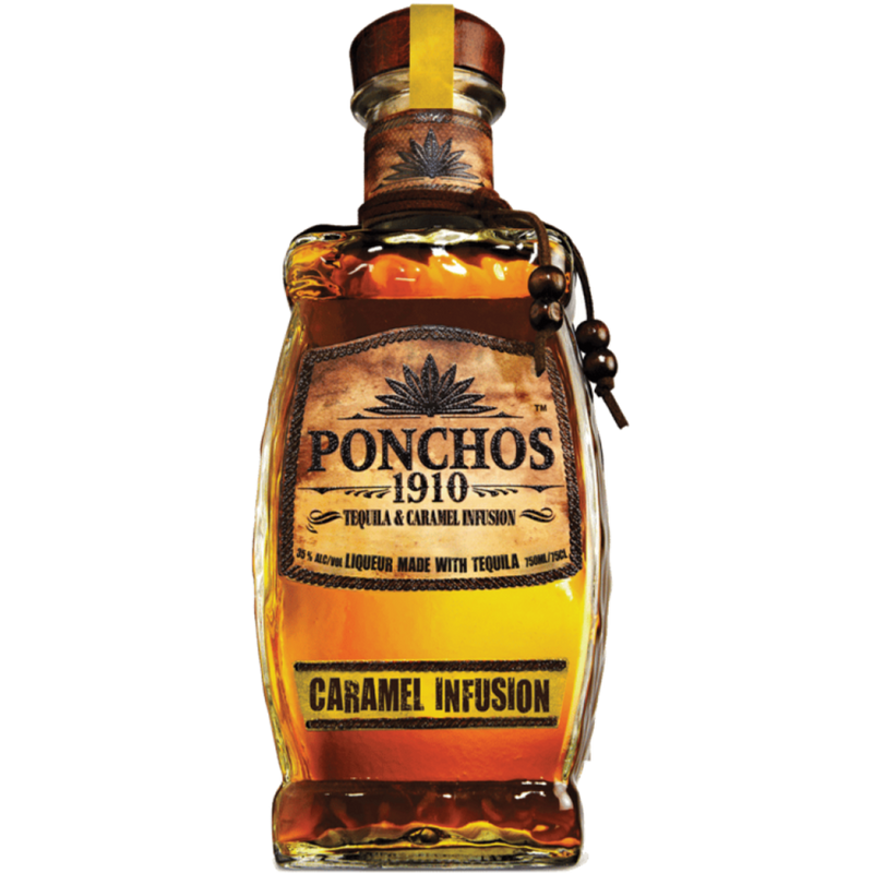 PONCHOS CARAMEL INFUSED TEQUILA 700ML