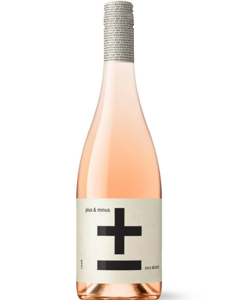 PLUS & MINUS ROSE ZERO ALCOHOL 750ML