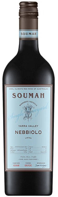 SOUMAH YARRA VALLEY NEBBIOLO 750ML