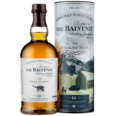 THE BALVENIE STORIES WEEK OF PEAT 14YO SINGLE MALT SCOTCH WHISKY 700ML