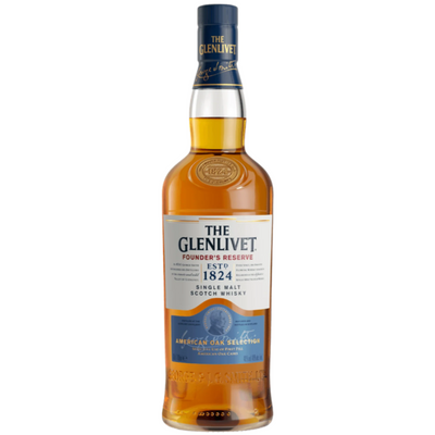 THE GLENLIVET FOUNDERS RESERVE SINGLE MALT SCOTCH WHISKY 700ML